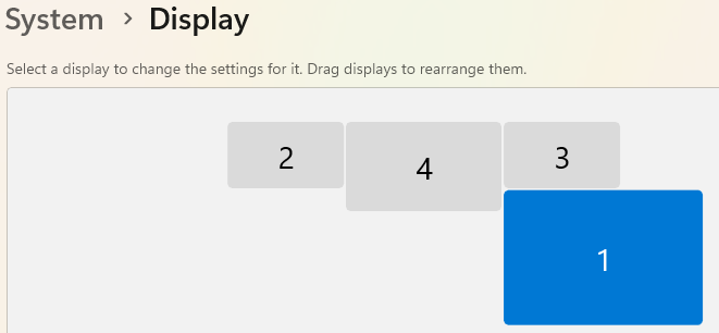 display settings